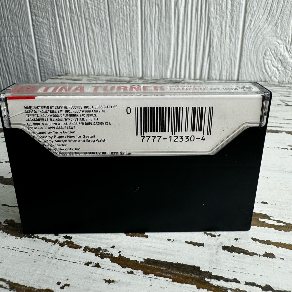 Tina Turner Private Dance 1984 Cassette Tape Capitol Records Vintage Country - Picture 7 of 7